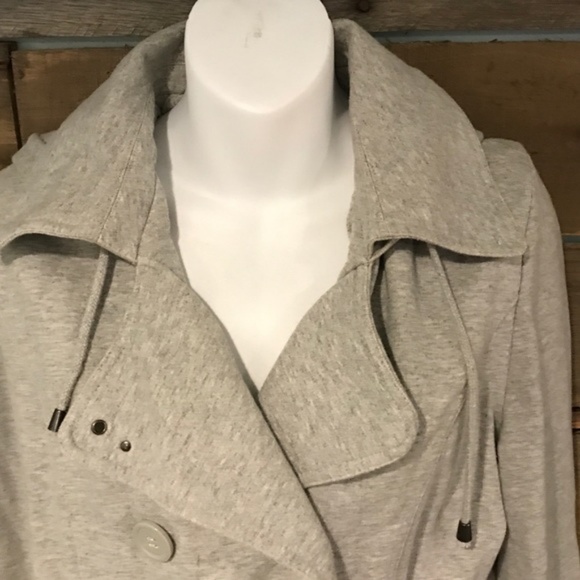 Mossimo Supply Co. | Sweatshirt Material Pea Coat - Picture 6 of 8